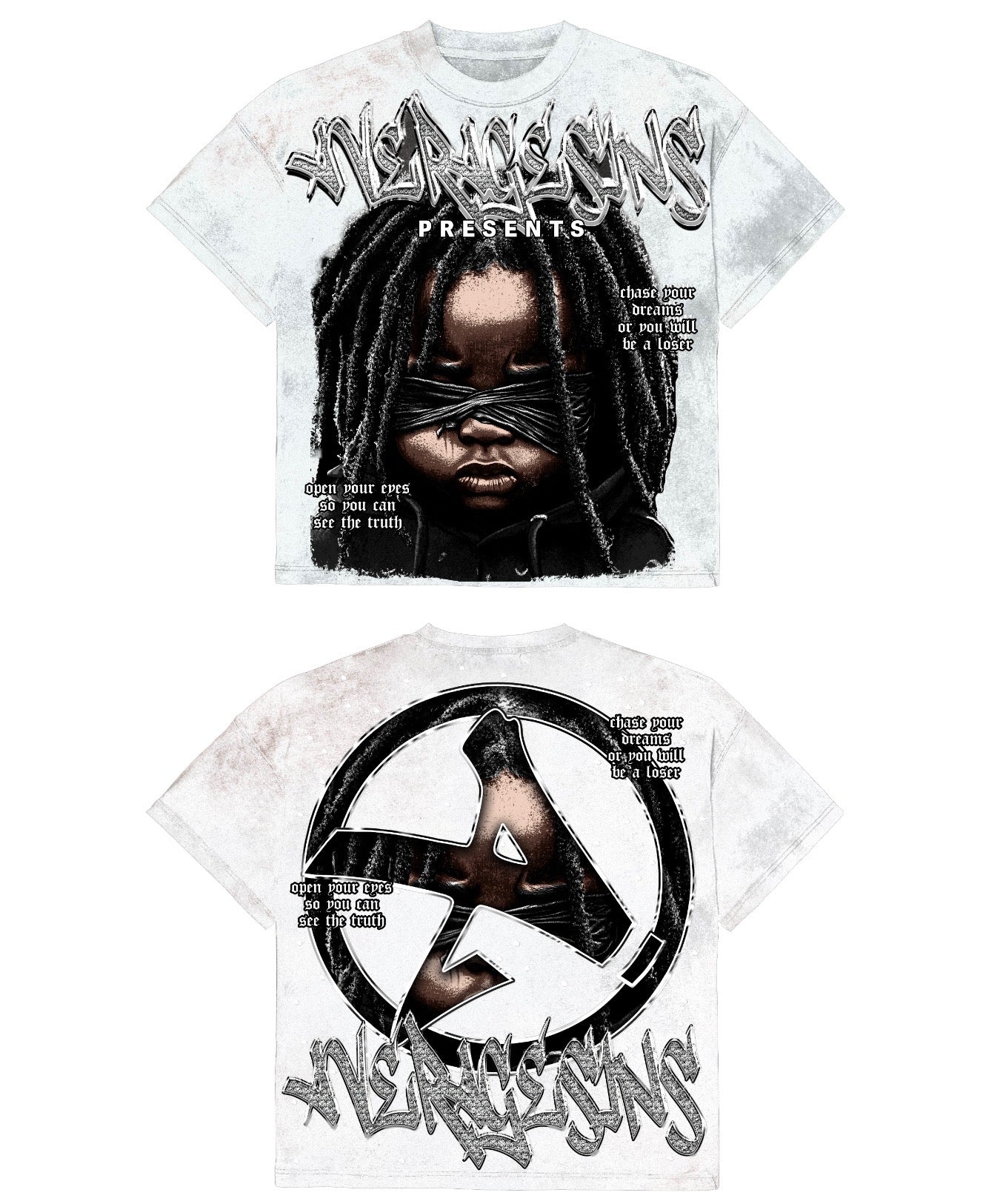 Blind Boy White Tee
