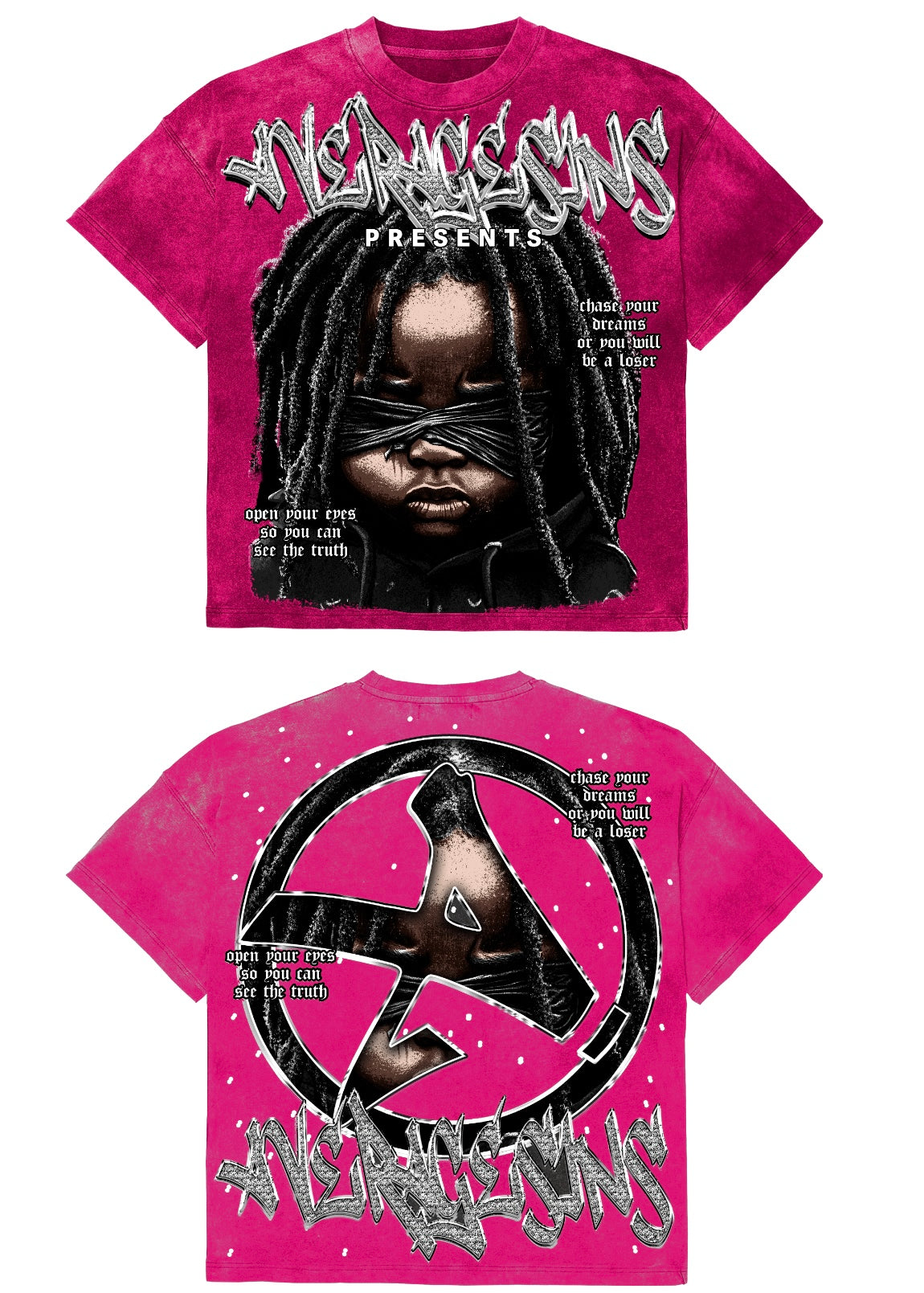 Blind Boy Pink Tee